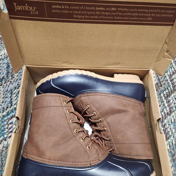 JBU by Jamba Men\'s Brown and Navy Boots main image 6